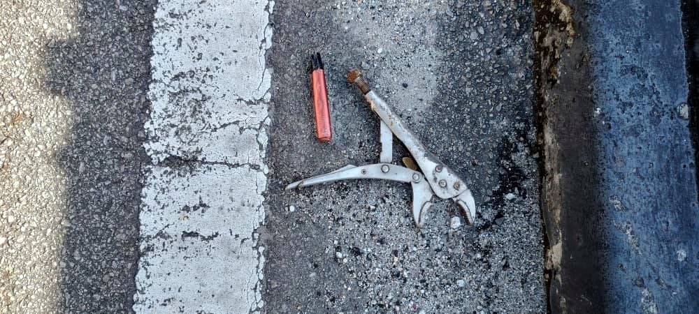 （大北马）敦林苍祐大道分界堤 两天清1.28公吨垃圾