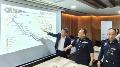 配合槟大桥国际马拉松跑 槟二桥13日晚关闭