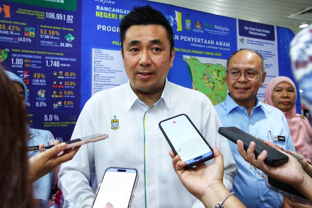 (大北马)槟州或重新检讨76公尺高地禁建政策 方美铼:对槟结构大蓝图政策有意见可提出