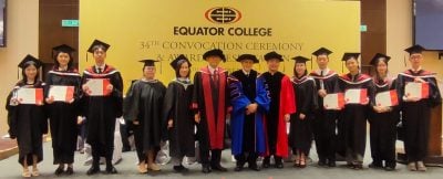 赤道学院68学生毕业　踏上艺术家设计师之路