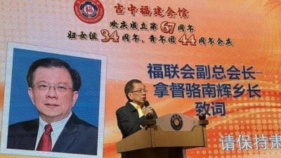 骆南辉：拖累国家经济发展 “政党分歧不应牺牲人民利益”