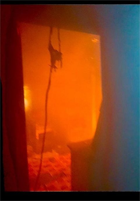 (已签发)柔:加亨28碑住家火患 屋主一家外出逃劫