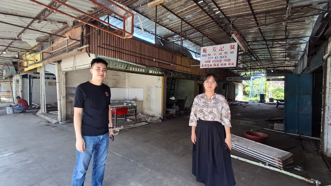 （已签发）柔：加冕小贩中心清空   旧建筑正式走入记忆