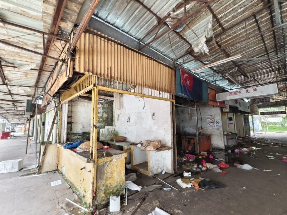 （已签发）柔：加冕小贩中心清空   旧建筑正式走入记忆