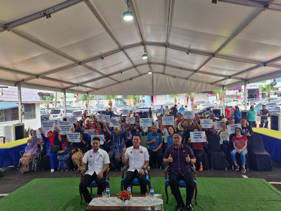 （已签发）柔：**双头之一**柔佛关爱援助銮113人   赛福星：已累计1.4万人受惠