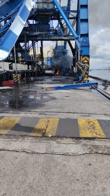 发电厂起重机倒塌 酿2死3伤