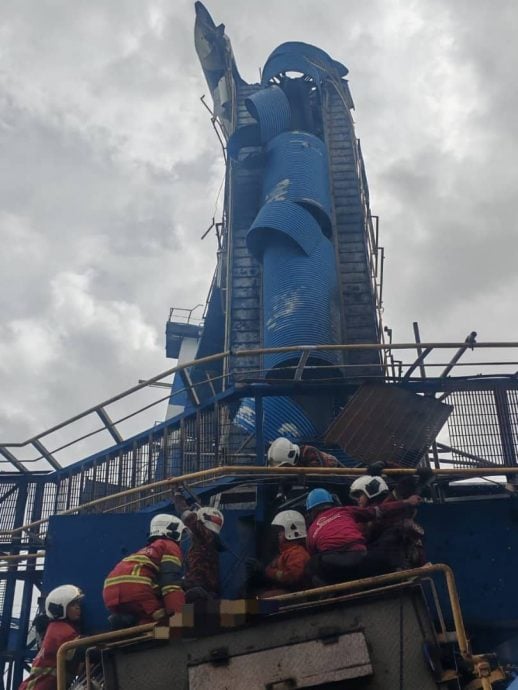 发电厂起重机倒塌 酿2死3伤