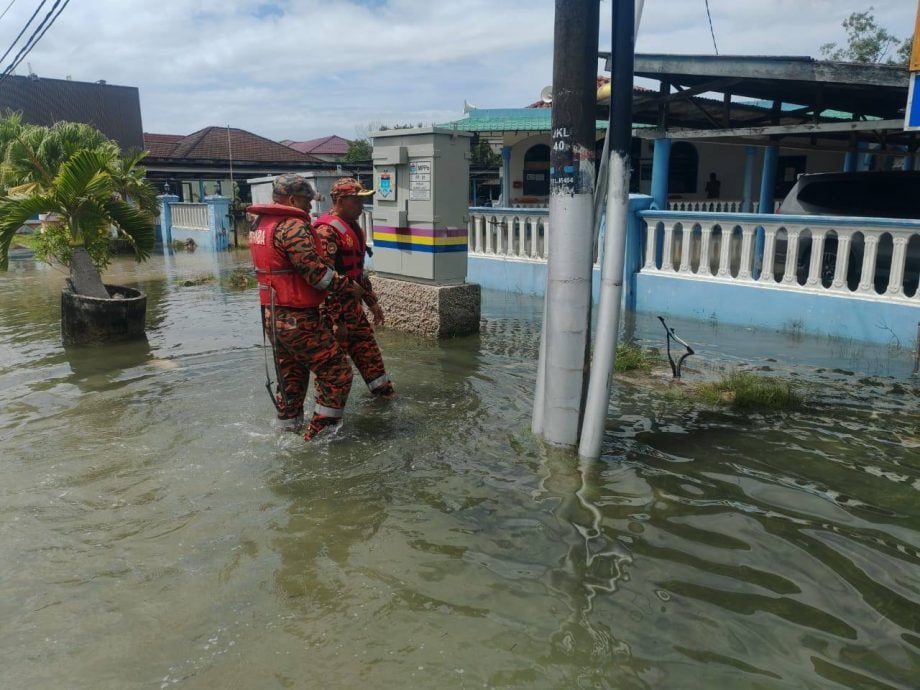 (已签发)柔:新笨珍消拯局监测水位 应对水位上升防备水灾