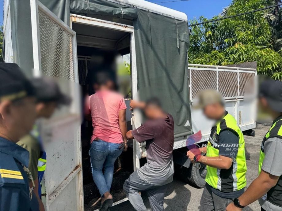 （已签发）柔：柔移民局取缔   捕37非法外劳