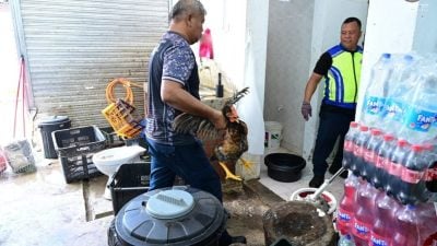 古来扫荡无牌商铺   7店铺被查封14人落网