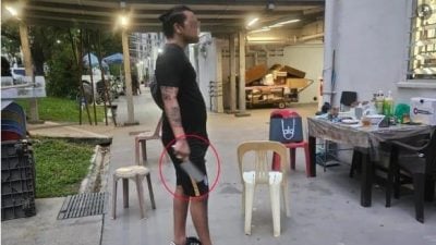 不满邻居唱歌带三刀砍人 32岁男子落网