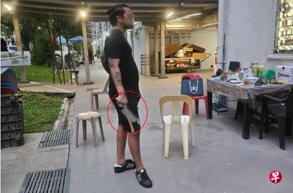 (已签发)柔:狮城二三事:不满邻居唱歌带三刀砍人 32岁男子落网