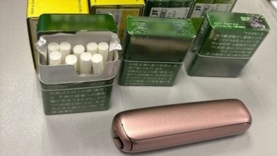 涉带电子烟入境狮城犯法 日籍男机场被拦下