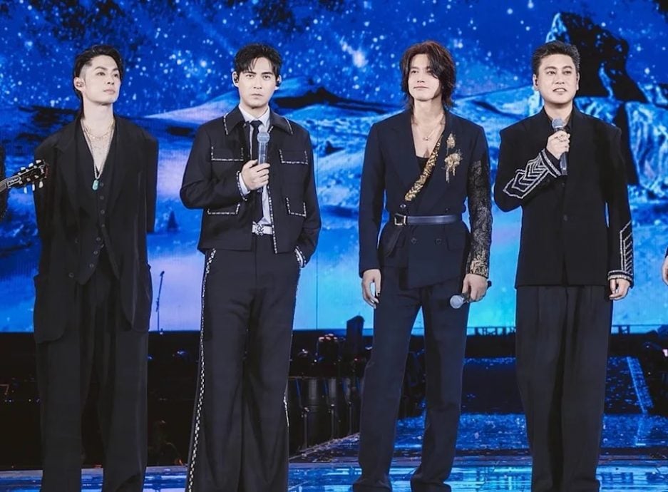 F4上海开唱少了朱孝天 阿信成“第4人”合唱新歌