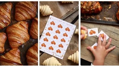 【科技简讯】法国邮政推“可颂邮票” ，真的是色香味俱全