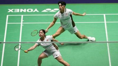 泰国东运会羽球赛| 8强不敌东道主大魔王 荣韵无缘摸牌