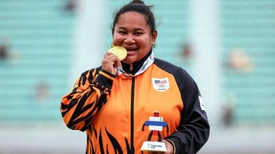 2025泰国东运会田径赛|娜妮女铅球爆冷夺金  王秀美女链球3连冠