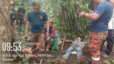 疑遭毒虫叮咬 男子登山途中昏倒