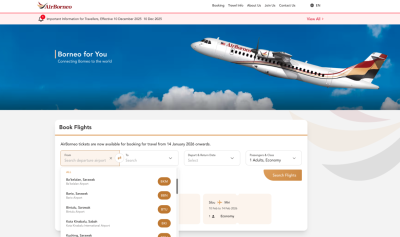 婆航往返21城镇 . 票价数十令吉起跳