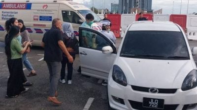 等妻下班变永别    男子猝死车内