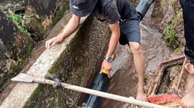 马鲁帝水管破裂未修 . 断水3天引发民怨