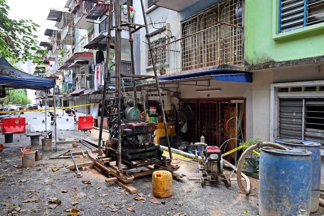 me03主文-大都会-友乃德花园土崩修复工程开始动工啦!/10图