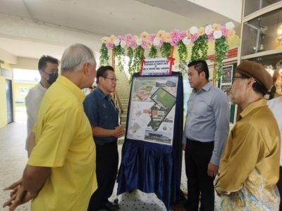 改善校园硬件学习环境 . UNIFOR拨7教会学校108万