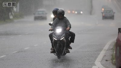 气象局发布降雨警报 砂多区今明料持续大雨