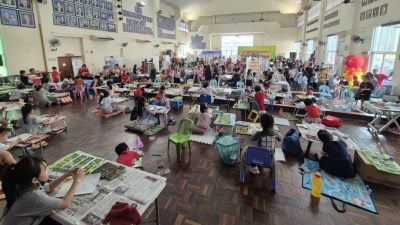 星洲展销会 | 儿童填色赛 . 许菱洳汪诗瑜夺冠