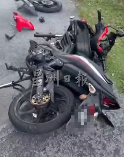 断崖岭惨烈车祸！摩托骑士疑超车不遂 迎面撞休旅车身亡