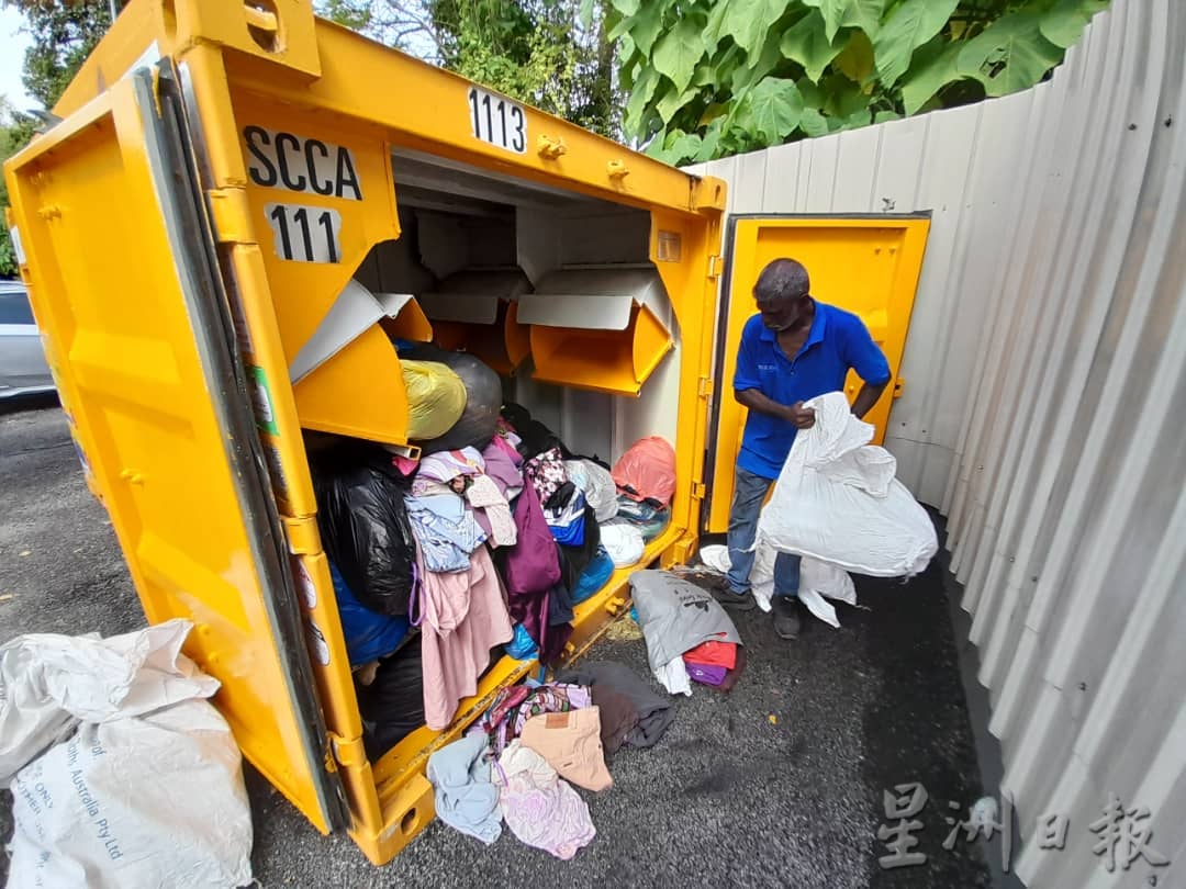 霹：封面主文∕怡保多管道供二手衣回收 妥善处理助力环保