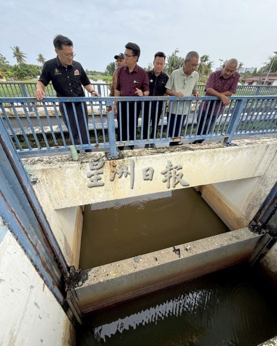 6闸门全面恢复操作·吉里望拟建水泵强化防灾能力