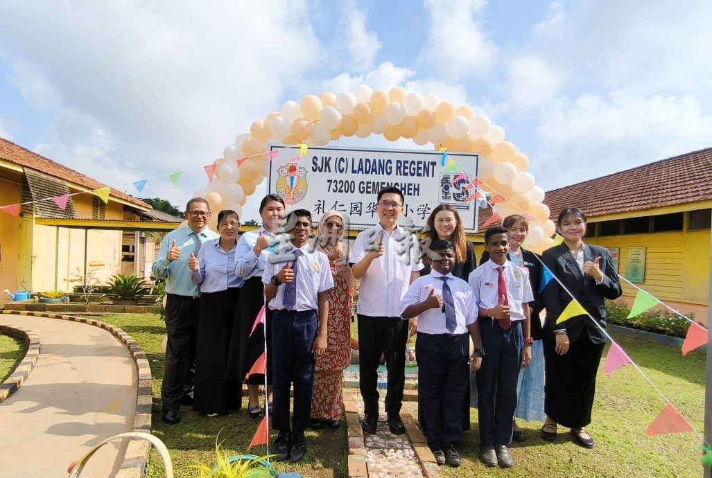 供星洲网：礼仁园华小迁校啦！黄家和：今年5所微型华校获批迁校