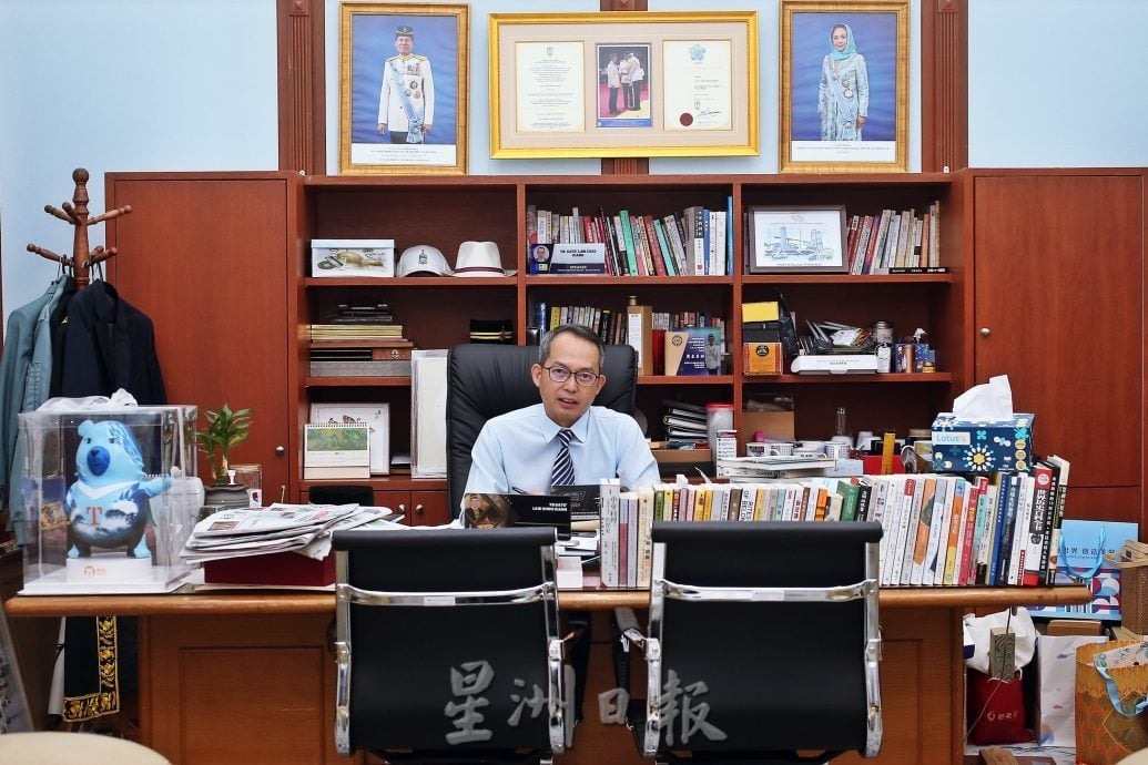 星角摄:全国最小的立法议会建筑 :槟州立议会大厦