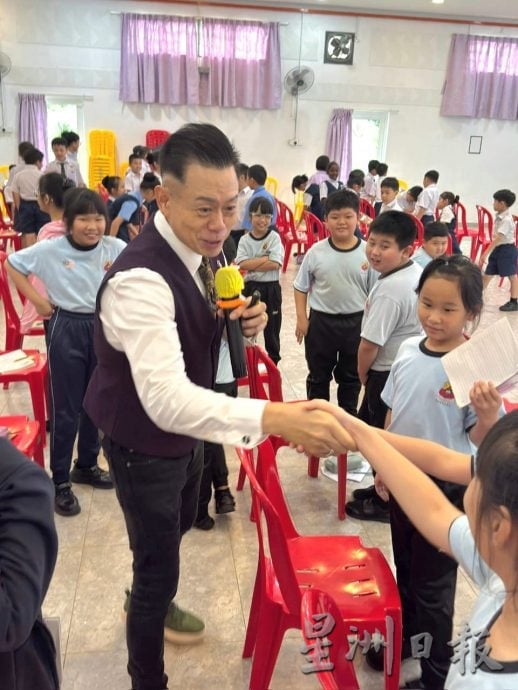 东:明加叻中正华小拒绝校园霸凌讲座 启发学生建立友善校园