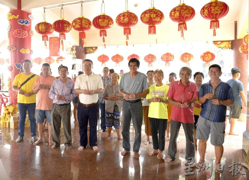 云龙庙喜迎112周年卓府公宝诞，协助推广双旅游年