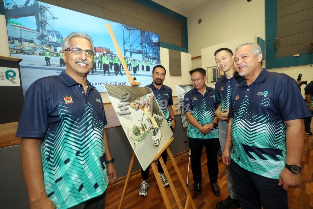 大都会(版2头)/港务局携手市政厅美化巴生港口,33高架桥梁柱绘壁画