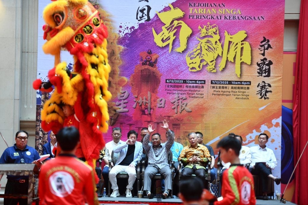 “让各族理解彼此风俗、禁忌与敏感度” 阿米鲁丁:舞狮促进民族尊重与包容