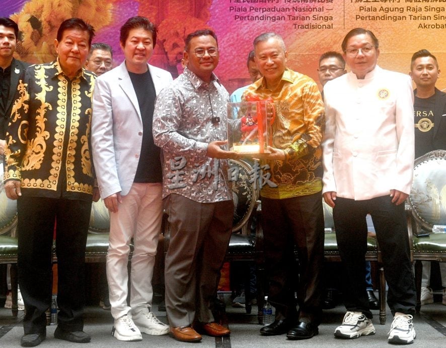 “让各族理解彼此风俗、禁忌与敏感度” 阿米鲁丁:舞狮促进民族尊重与包容