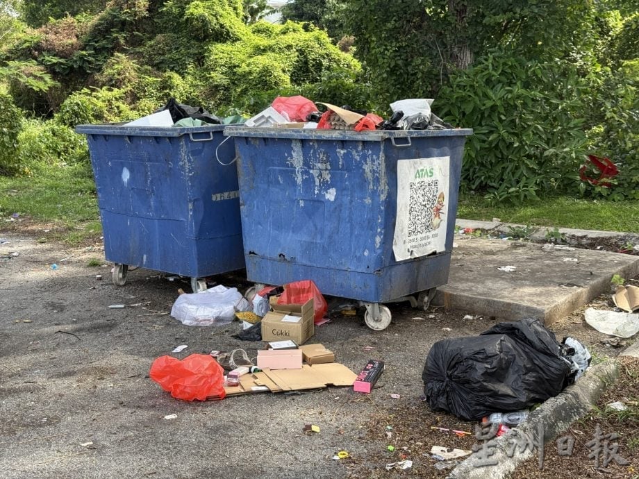 (古城第四版主文)晋巷丽雅公寓猴患垃圾问题·谢守钦促居民加强配合