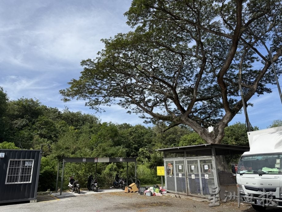 (古城第四版主文)晋巷丽雅公寓猴患垃圾问题·谢守钦促居民加强配合