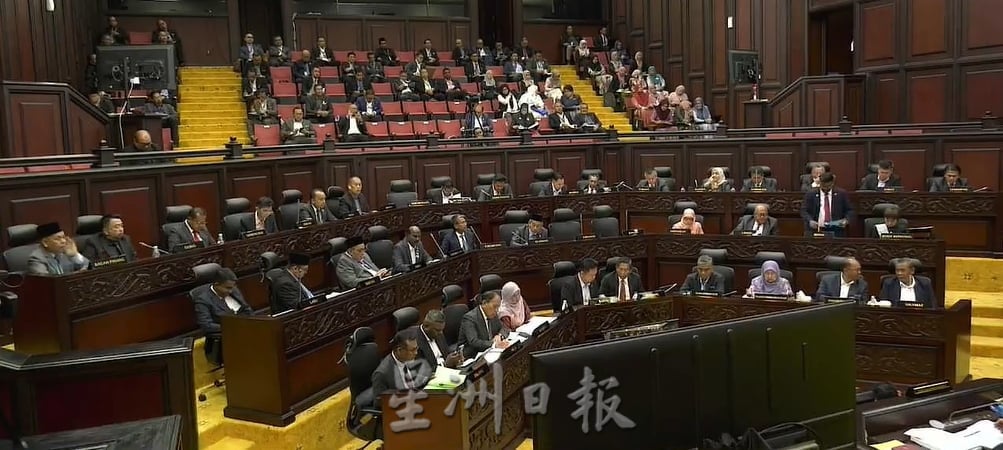 供星洲网:森州议会:陆兆福:森州财政转强源于政治稳定