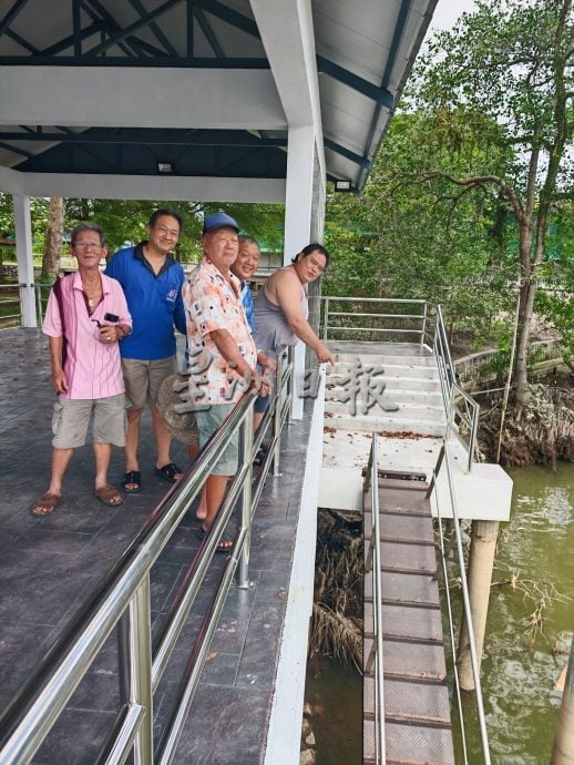 莫珍歪新码头竣工 惟村民认不安全暂不敢用