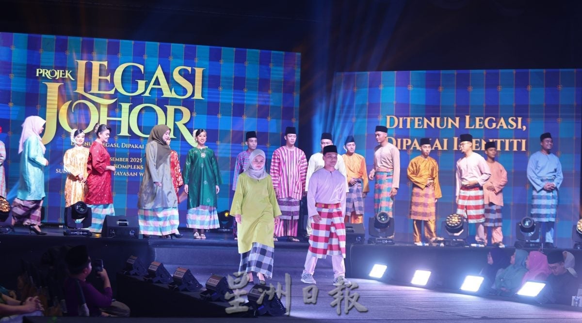 已签发 柔:版三:柔佛传统织线布培训课程为期6个月,10人获选