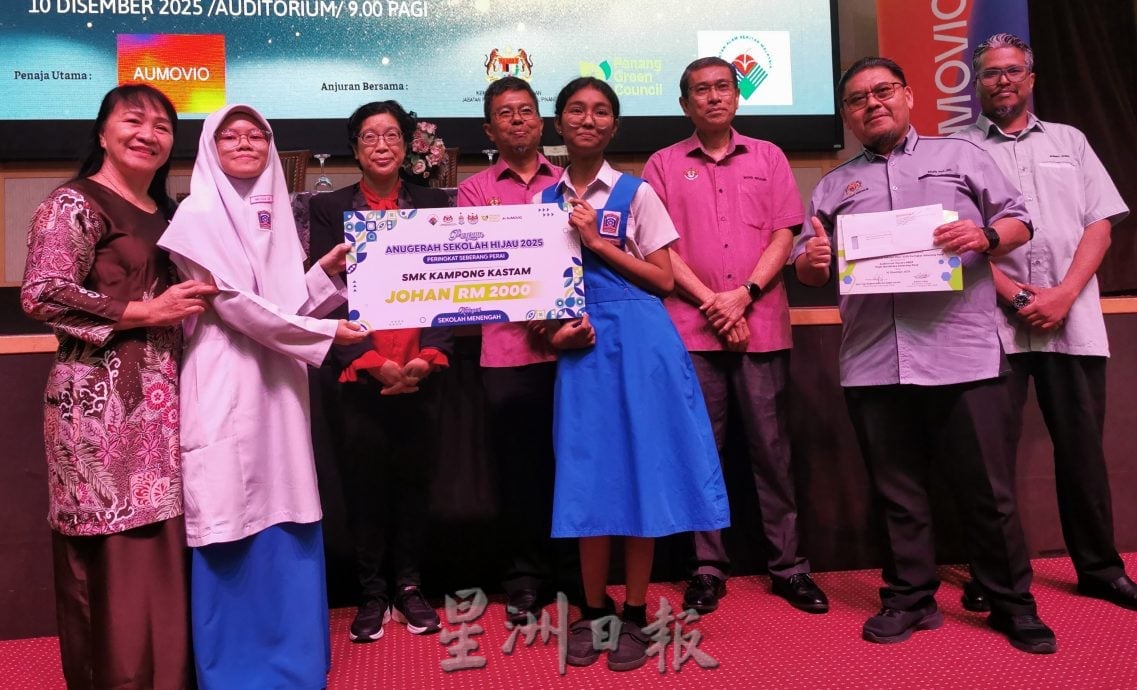 (大北马)峇德鲁：绿色教育是永续基石　威省市政厅推出全新绿色学校俱乐部奖