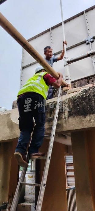 罗白星光组屋蓄水槽围墙惊险倒塌 周世扬:长期失修酿成的人祸