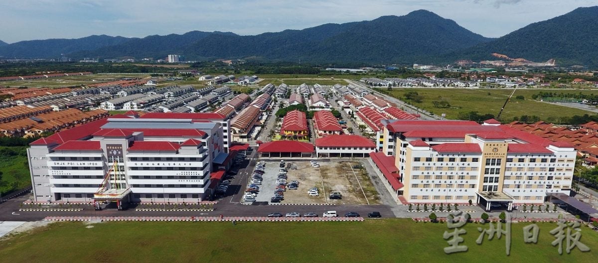 霹千人华校10华中5华小2独中 三德华中1700学生最多