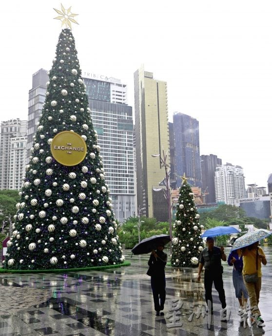 大都会封底画页/圣诞节商场装饰