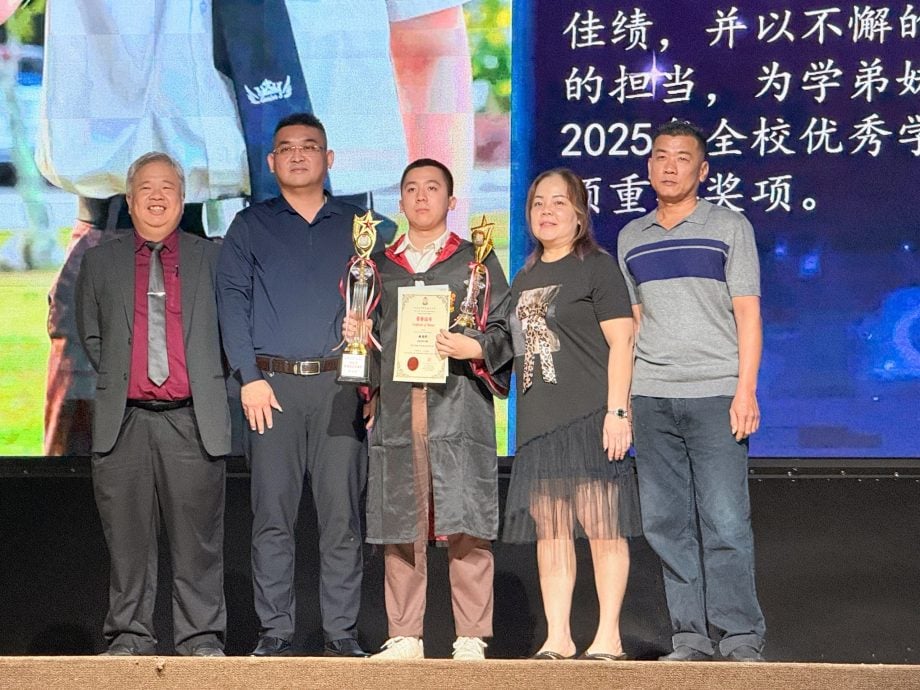 VIP文(大北马)大年新民独中毕业礼颁奖 星洲学记获奖