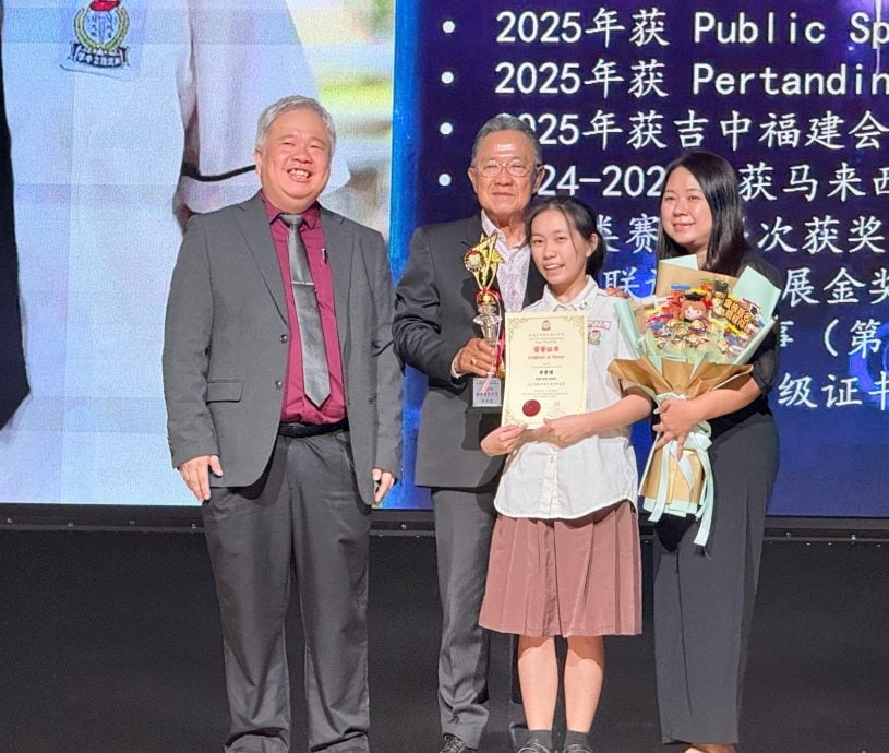 VIP文(大北马)大年新民独中毕业礼颁奖 星洲学记获奖